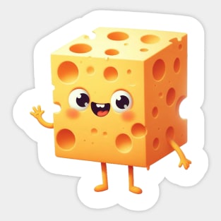 Cute Cheese Sticker